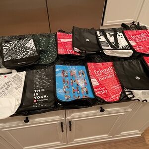 Lululemon small bags - lot of 12